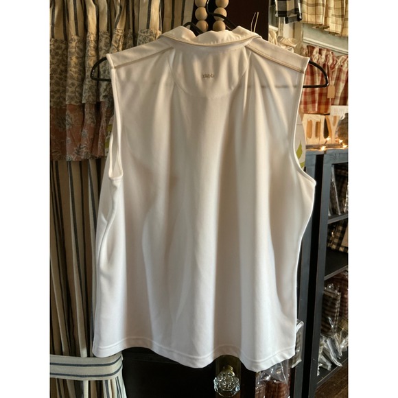 Women's white size Large‎ Tank Top by IZOD - Picture 3 of 3